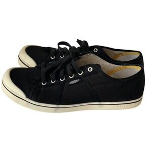 KEEN Eldon Star Men's Size 13 Black White Canvas Sneakers